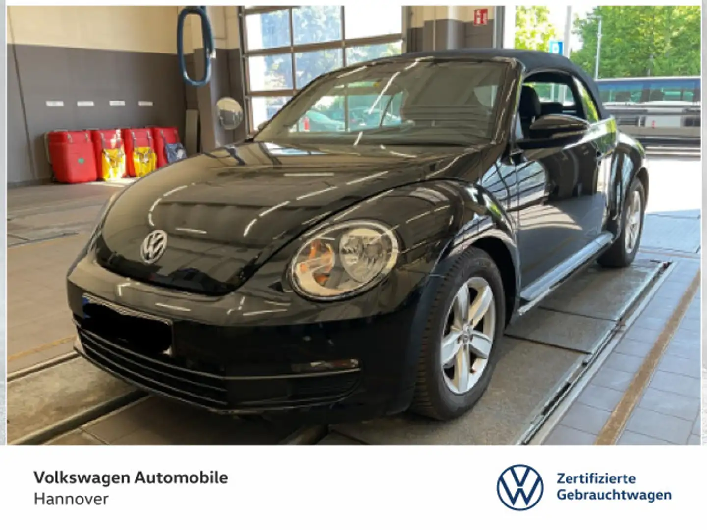 Volkswagen Beetle Cabriolet 1.2 TSI PDC SHZ GRA Klima Schwarz - 1