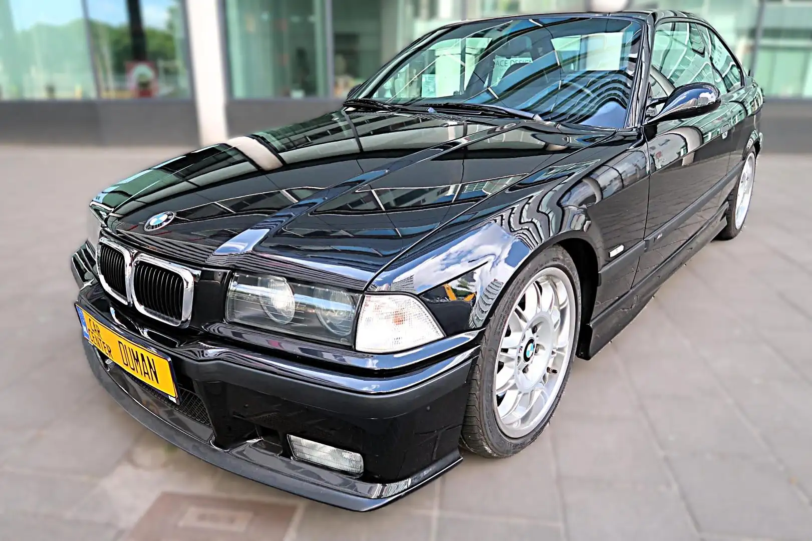 BMW M3 3-serie E36 3.2 SMG 17DKM Vader Seats Zwart Schwarz - 1