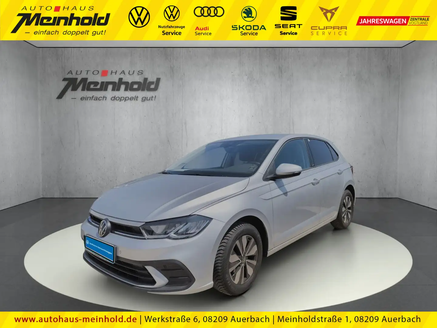 Volkswagen Polo 1.0 TSI DSG Move, Kamera, Navi, ACC Silber - 1