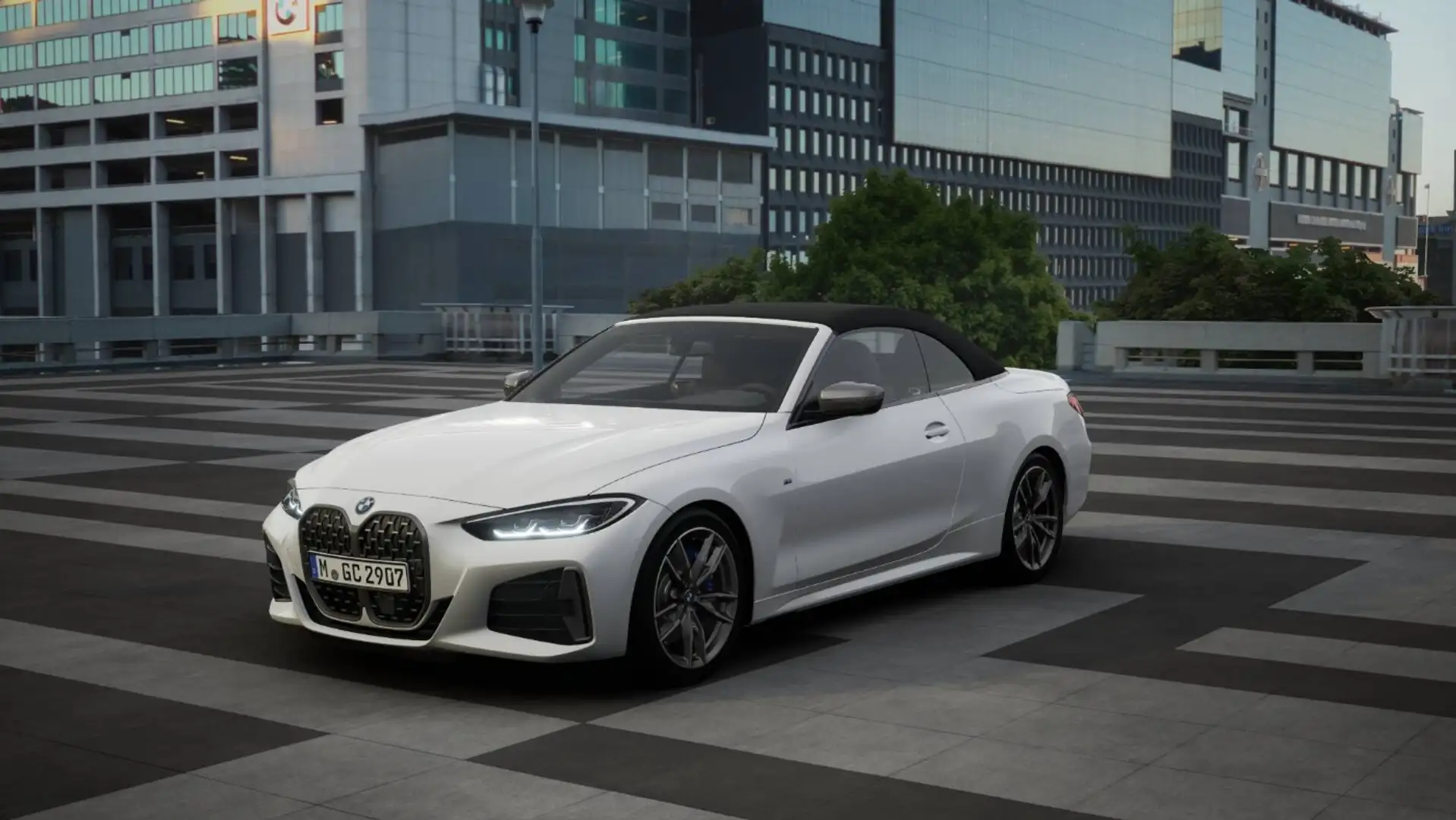 BMW 440 Mi xDrive Cabrio HiFi H-K AHK Sportlkg. Weiß - 1