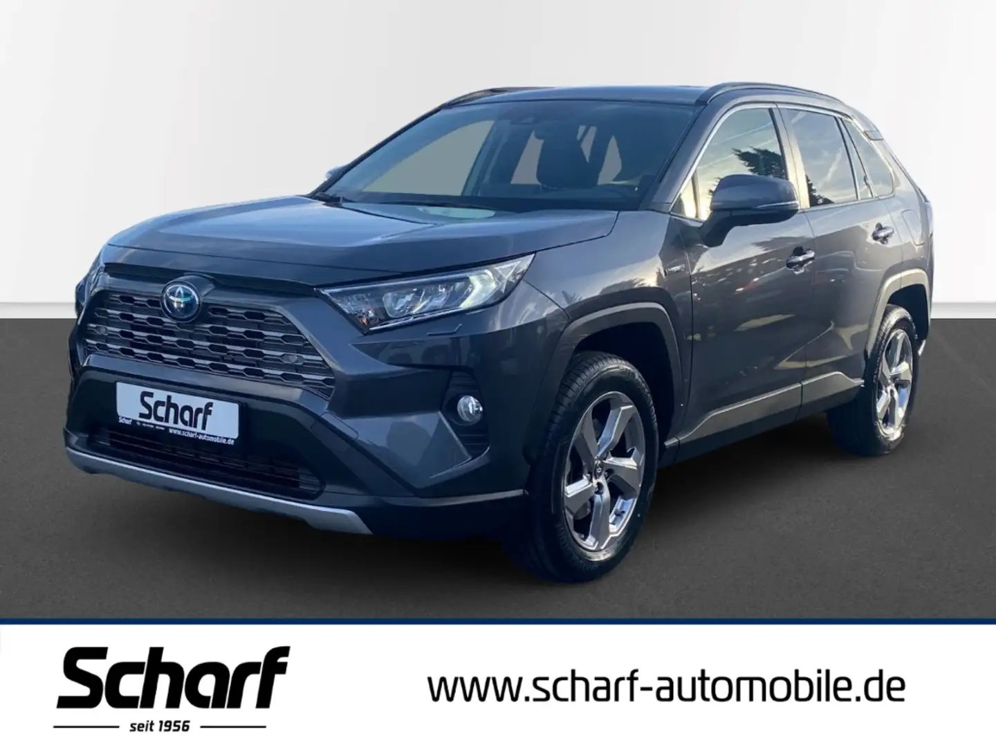 Toyota RAV 4 VVT-i Hybrid Navi LED El. Heckklappe LenkradHZG Gris - 1