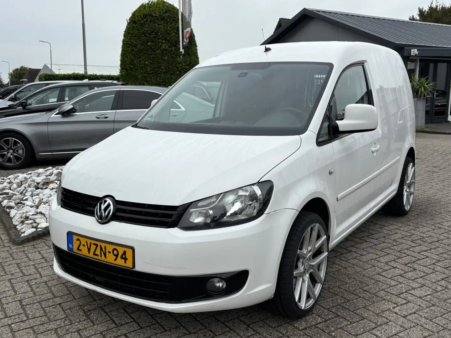 Volkswagen Caddy 1.6 TDI Wit 2012 Trekhaak MARGE Wit - 1