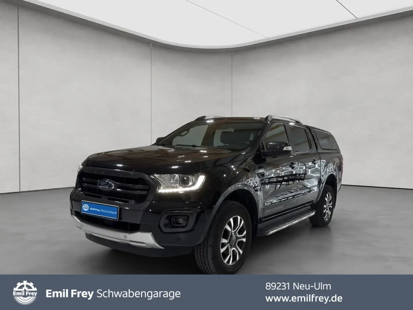 Ford Ranger 2,0 l EcoBlue Autm. Wildtrak Zwart - 1