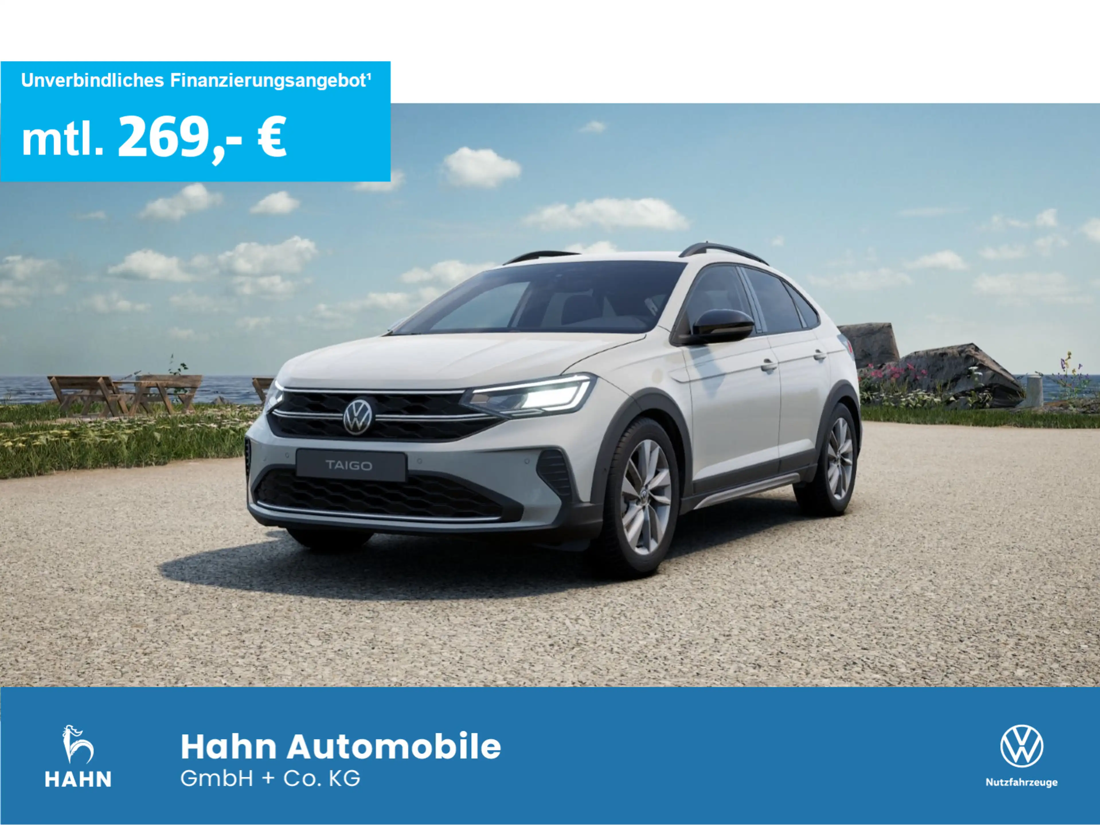 Volkswagen Taigo ENERGY 1.0TSI DSG Navi Cam ACC MFL App 17"