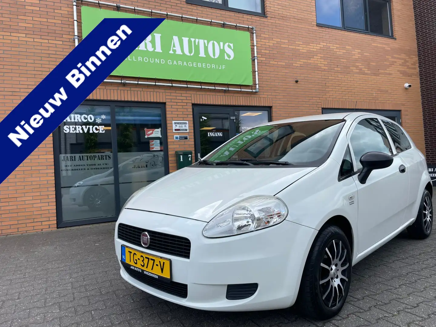 Fiat Punto Evo 1.2 Pop Airco, lichtmetalen velgen Weiß - 1