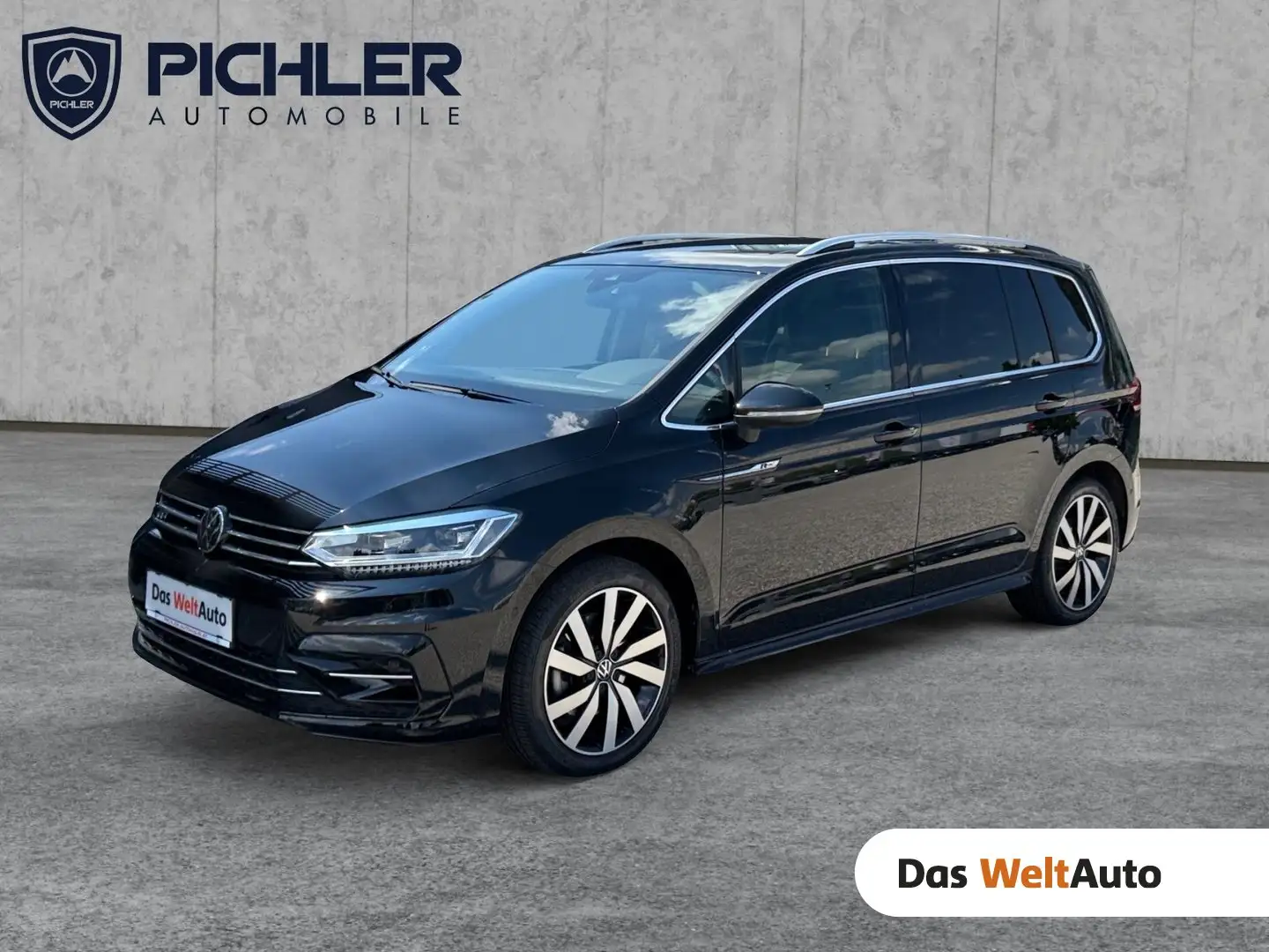 Volkswagen Touran R-Line TDI DSG Schwarz - 1