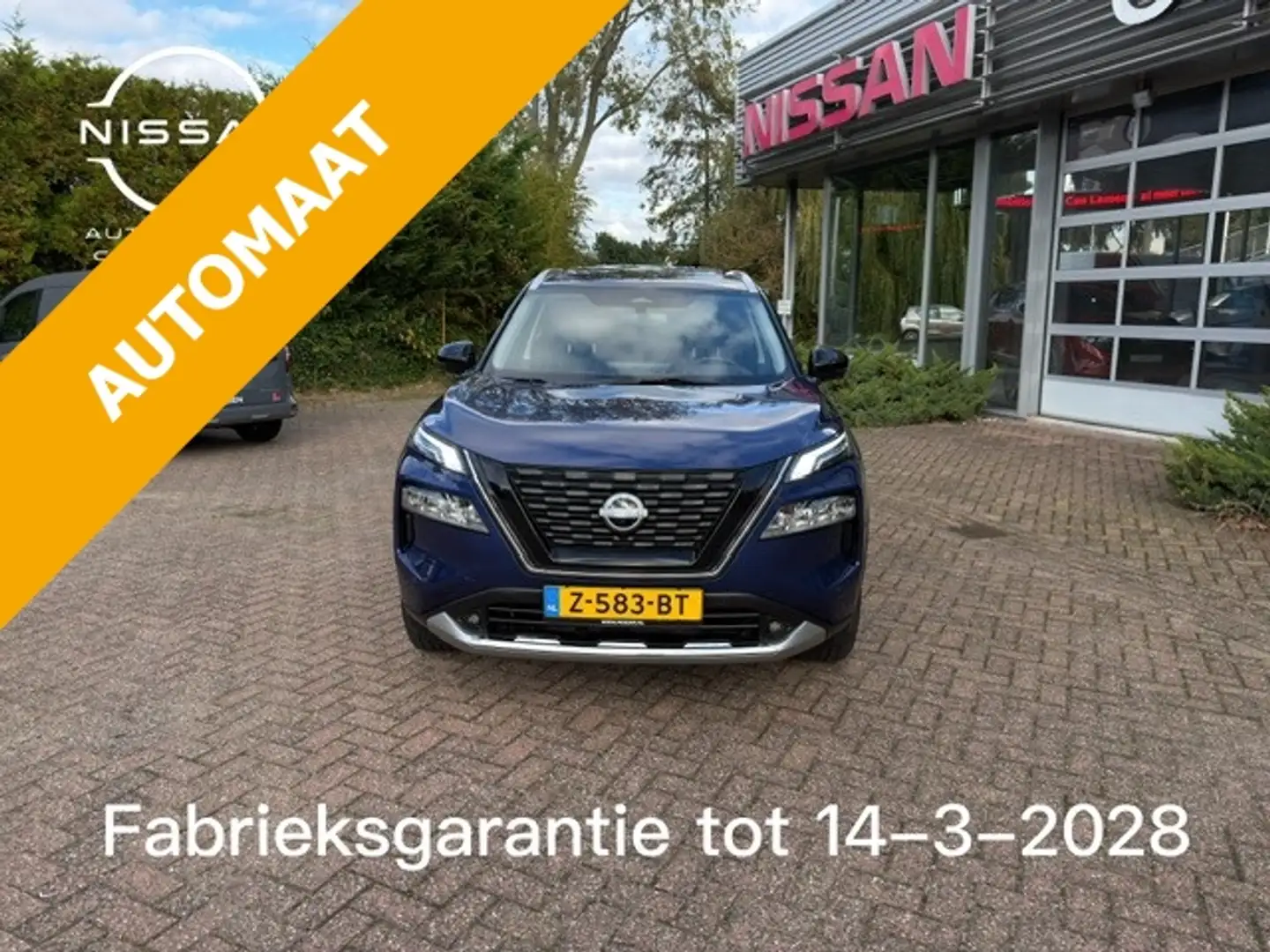 Nissan X-Trail E-Force 4WD 214pk 7pl Tekna Sun Pack Blauw - 2