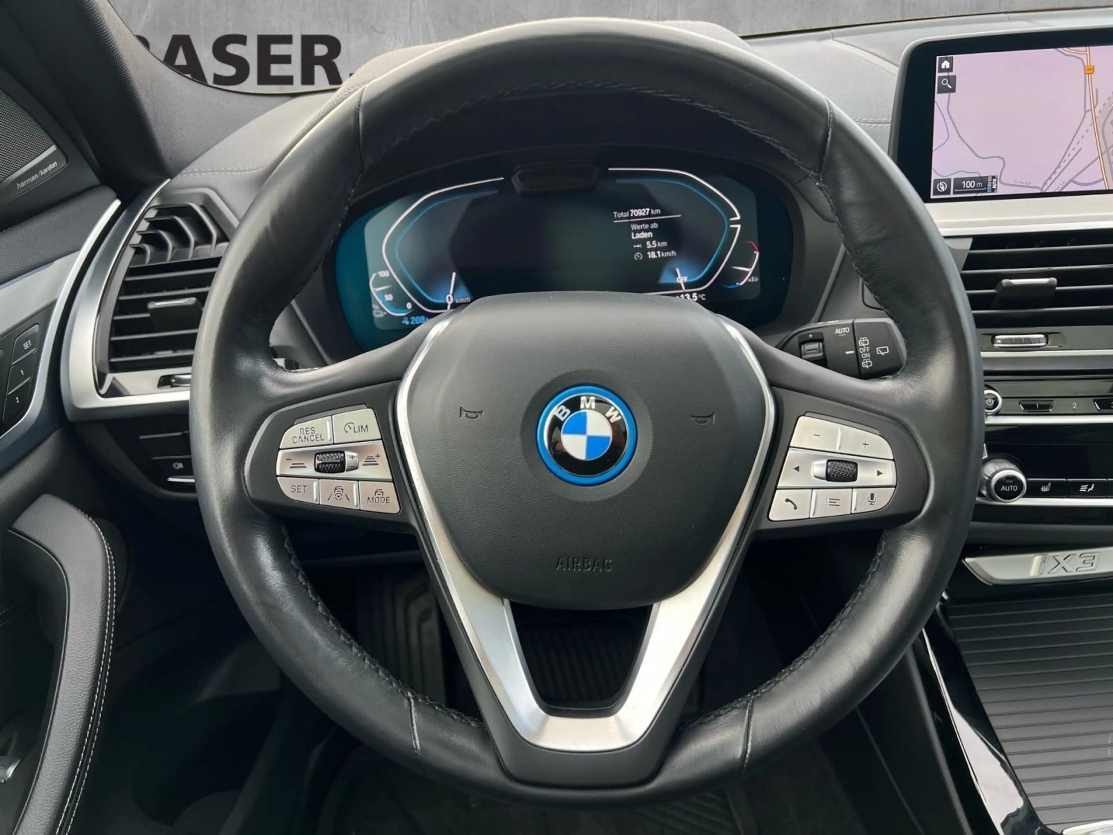 BMW iX3 sDrive75 AHK LED Head-Up H&K Pano — photo 10