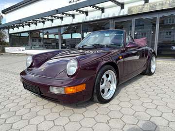 964 911Carrera 2 Cabrio DEUT. SCHECKHEFT SCHALTER