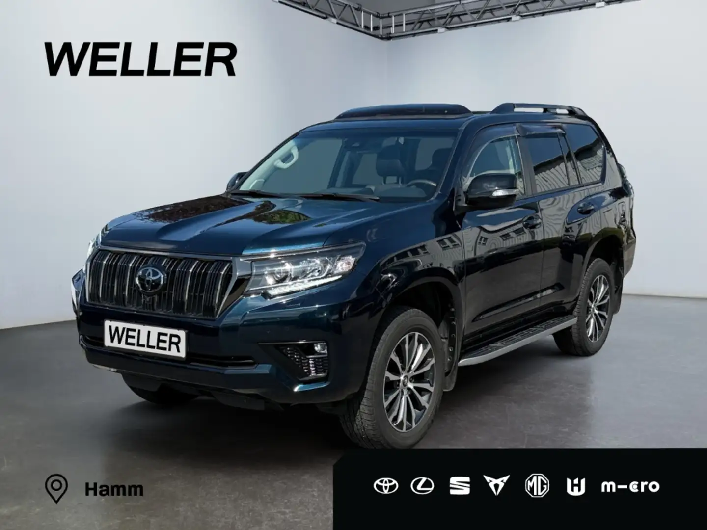 Toyota Land Cruiser 2.8 D-4D Automatik TEC-Edition*AHK*Bear-Lock* Bleu - 1