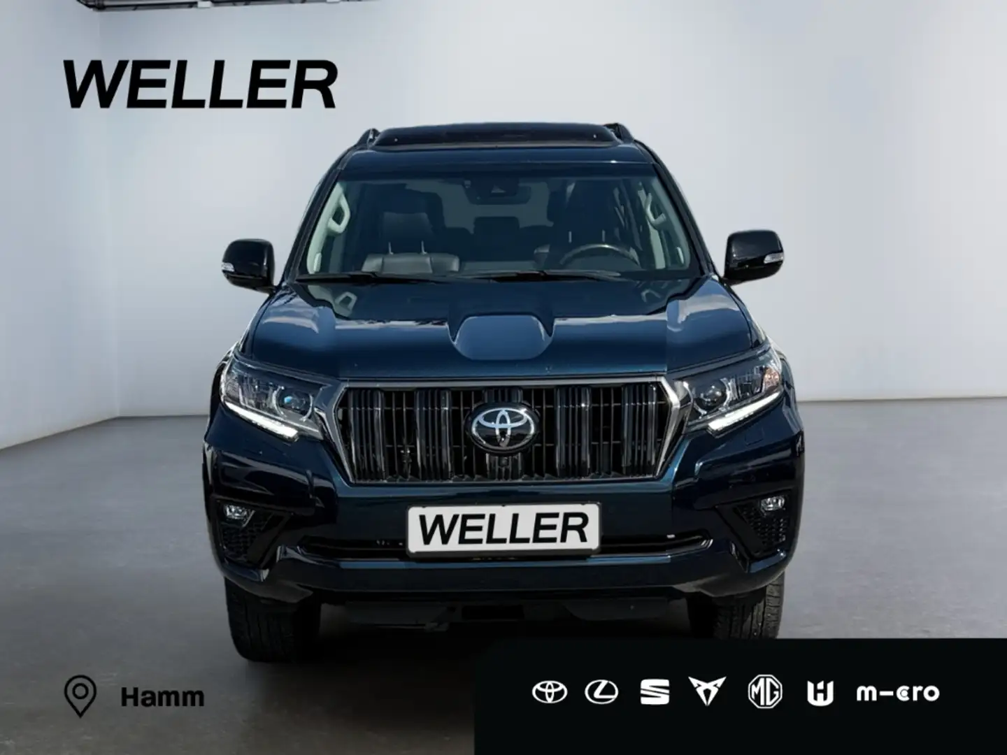 Toyota Land Cruiser 2.8 D-4D Automatik TEC-Edition*AHK*Bear-Lock* Bleu - 2