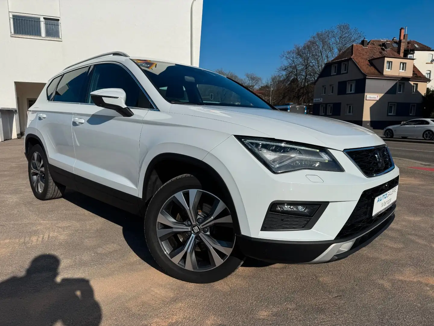 SEAT Ateca 2.0 TDI DSG Xcellence 4D LED/ACC/NAVI/AHK Weiß - 1