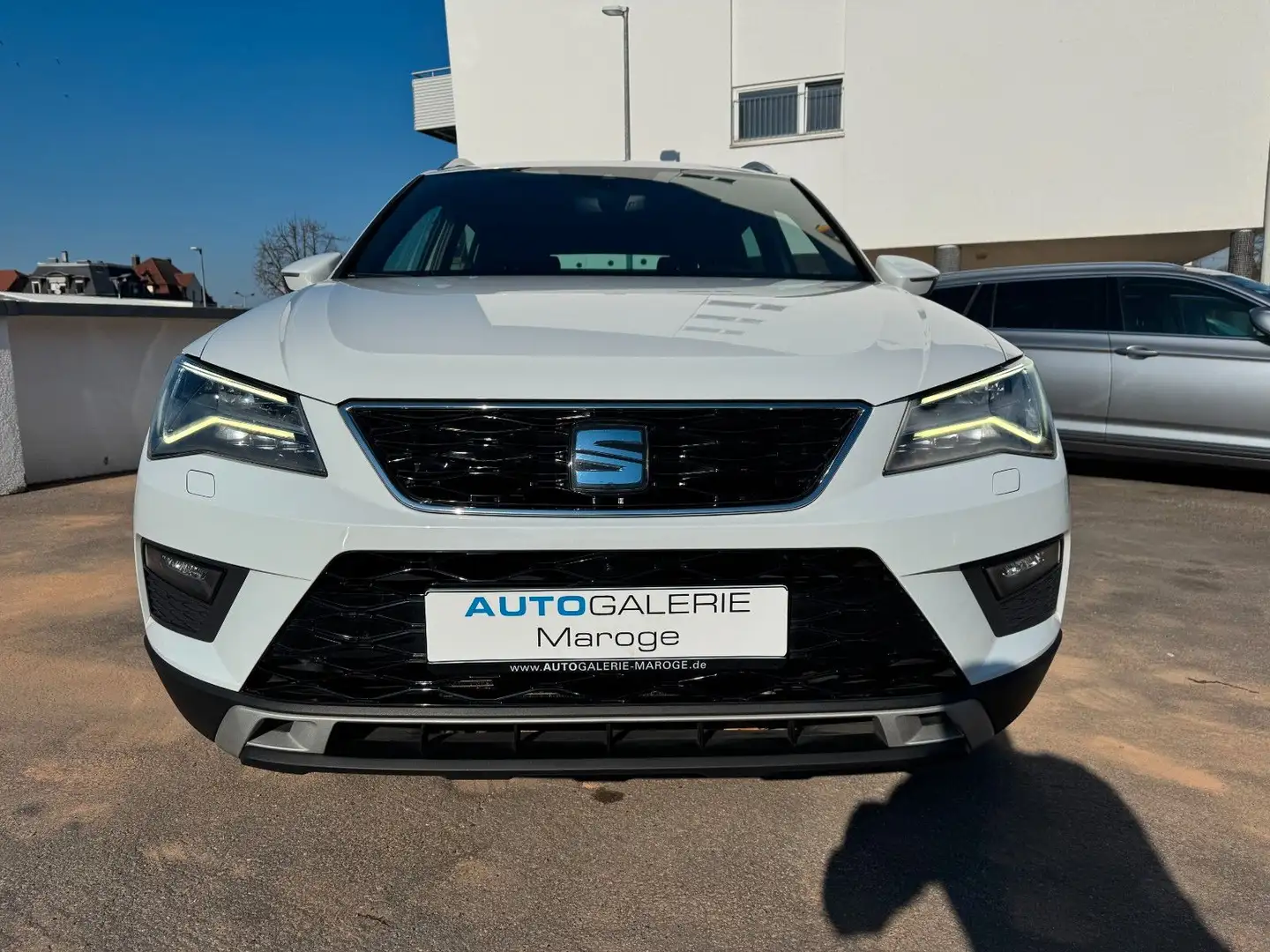 SEAT Ateca 2.0 TDI DSG Xcellence 4D LED/ACC/NAVI/AHK Weiß - 2