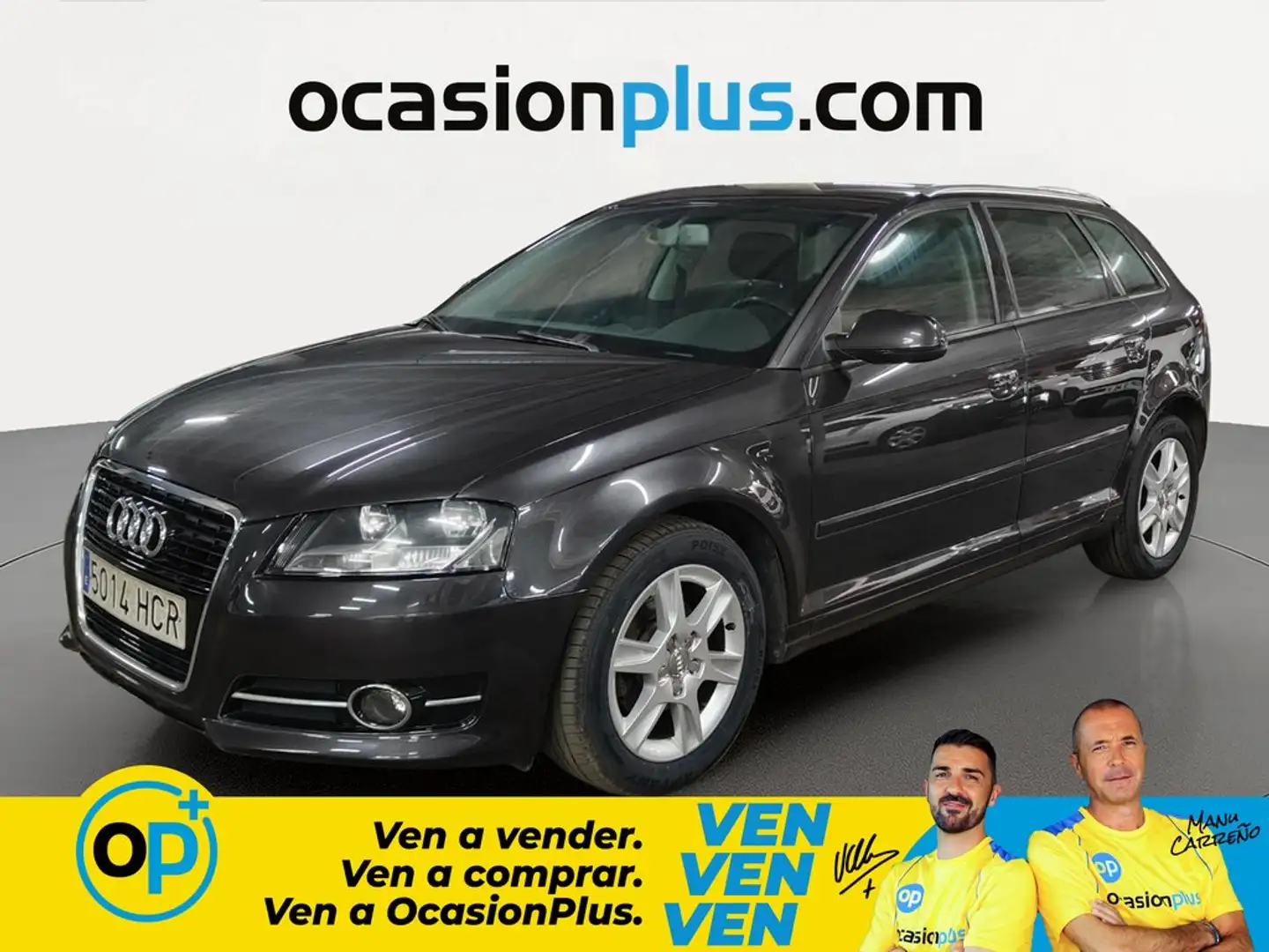 Audi A3 Sportback 1.6TDI Attraction S-Tronic Gris - 1