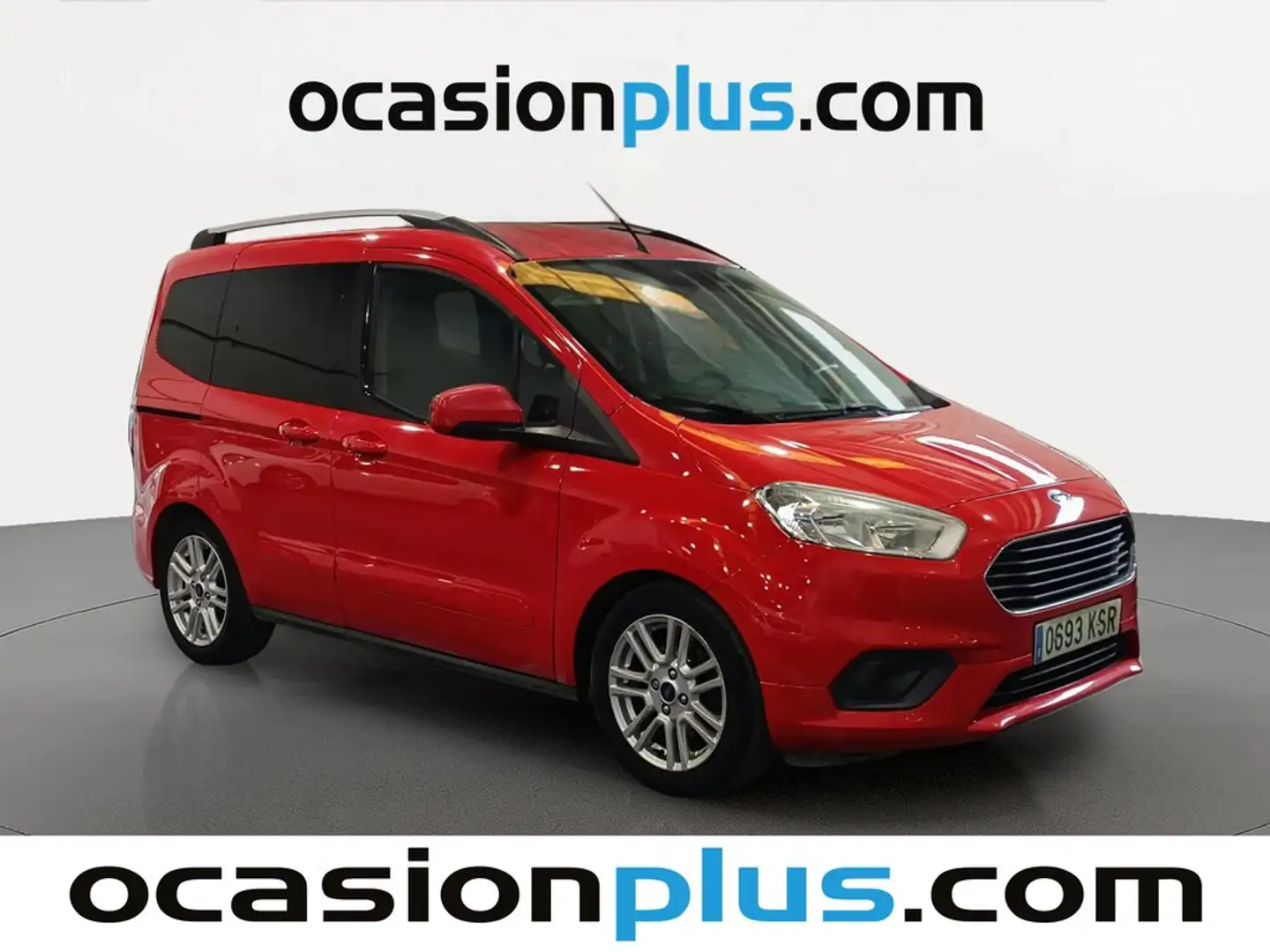 Ford Tourneo Courier 1.0 Ecoboost Titanium Rojo - 2