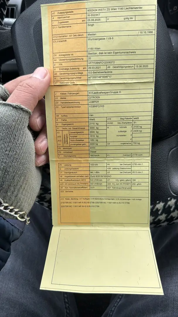 Citroen Jumper Jumper 35 L3H2 BlueHDi 140 S Weiß - 1