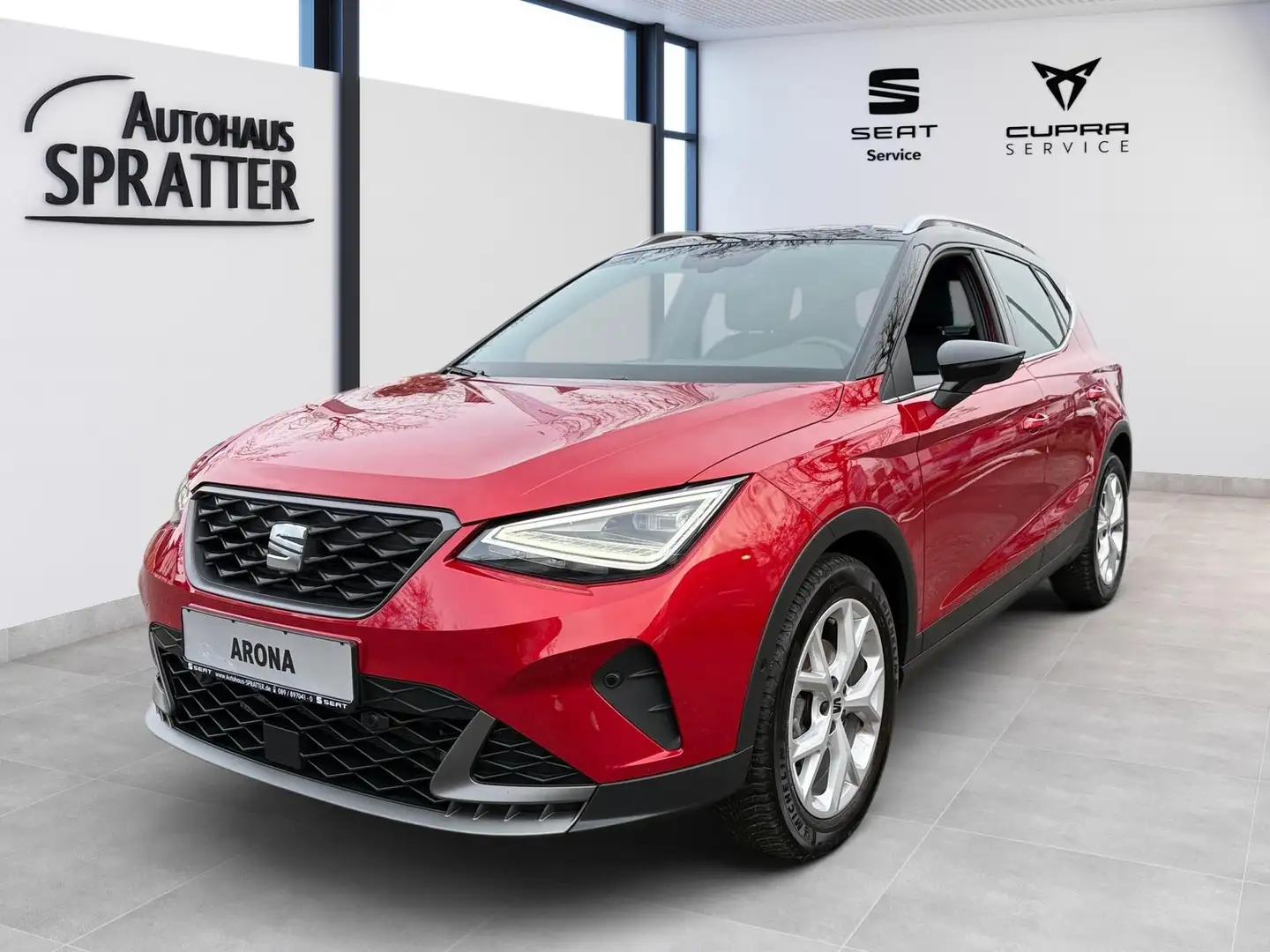 SEAT Arona 1.5 TSI ACT DSG FR NAVI LED ACC Kamera Rot - 1