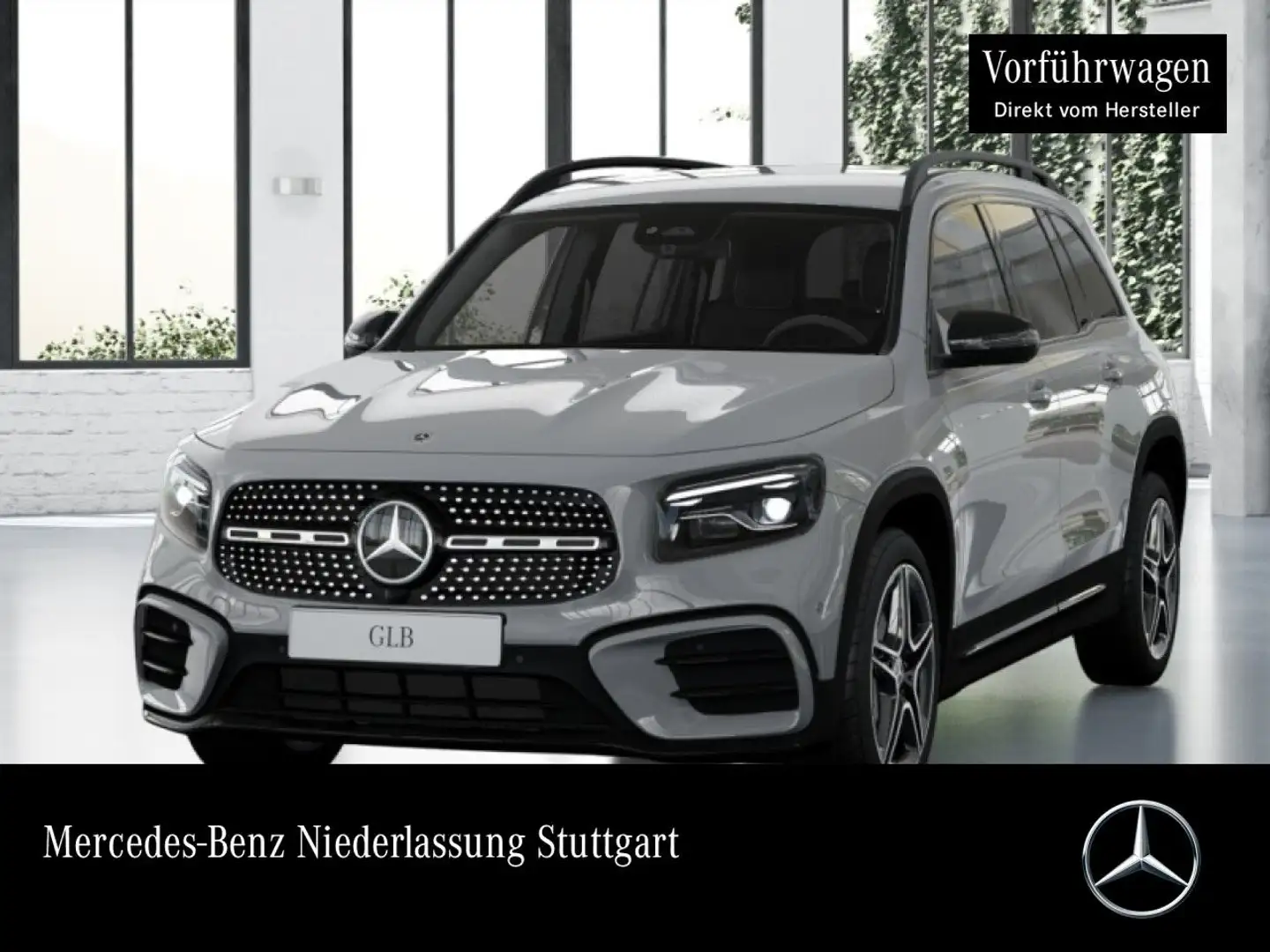 Mercedes-Benz GLB 200 AMG+NIGHT+AHK+MULTIBEAM+KAMERA+19"+TOTW+7G Grau - 1