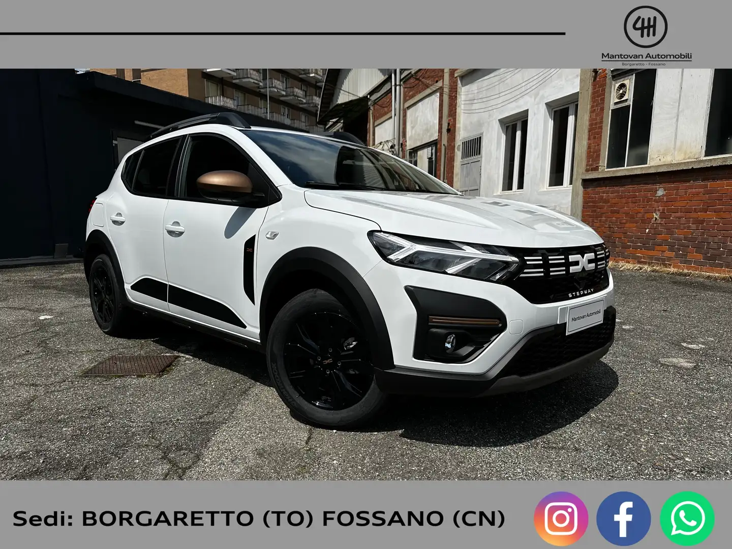 Dacia Sandero Stepway 1.0 tce Extreme Eco-g 100cv Promo Bianco - 1
