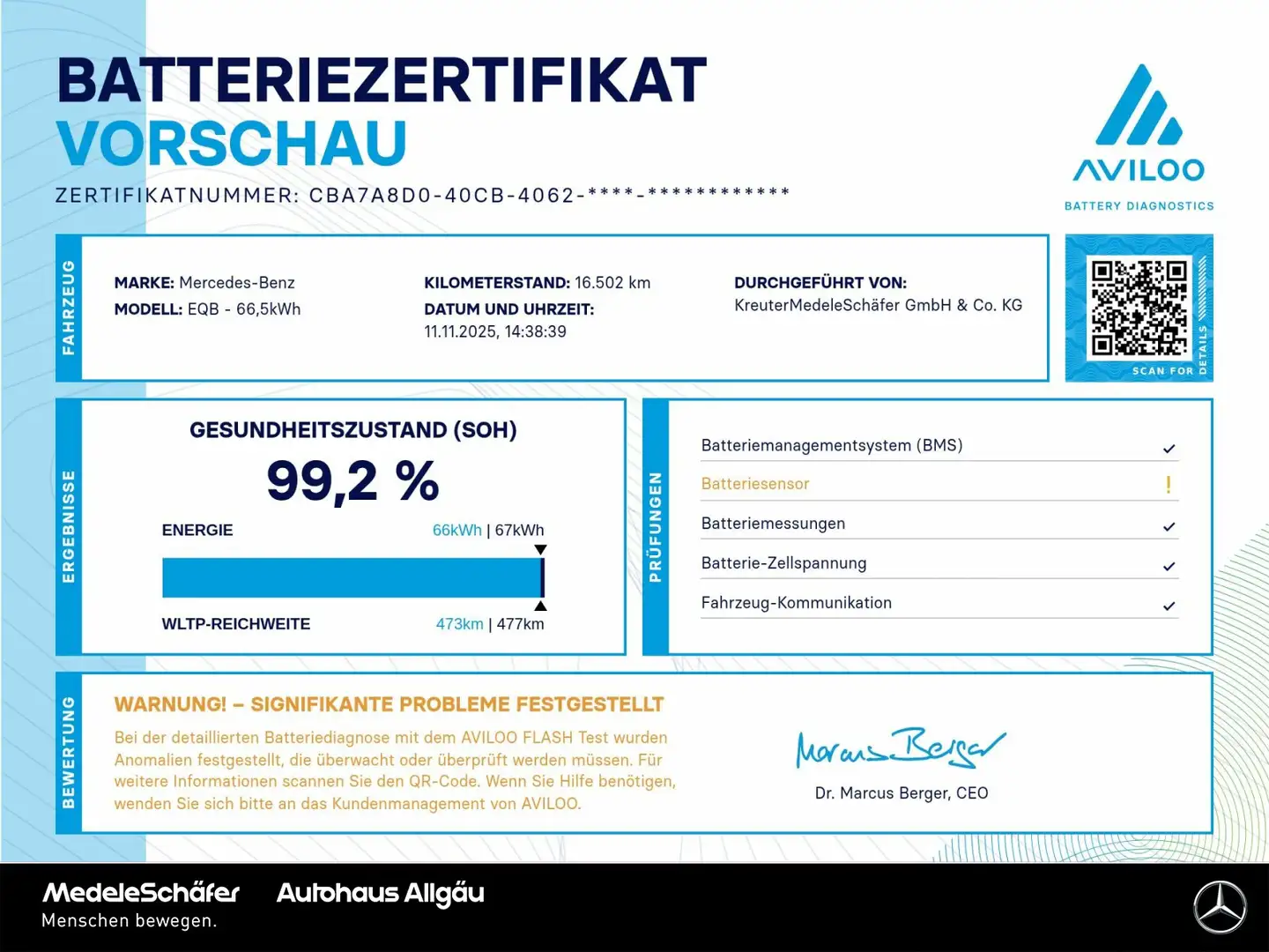 Mercedes-Benz EQB 300 EQB 300 4M Progressive 18" Kamera Vorr.Distronic Noir - 2