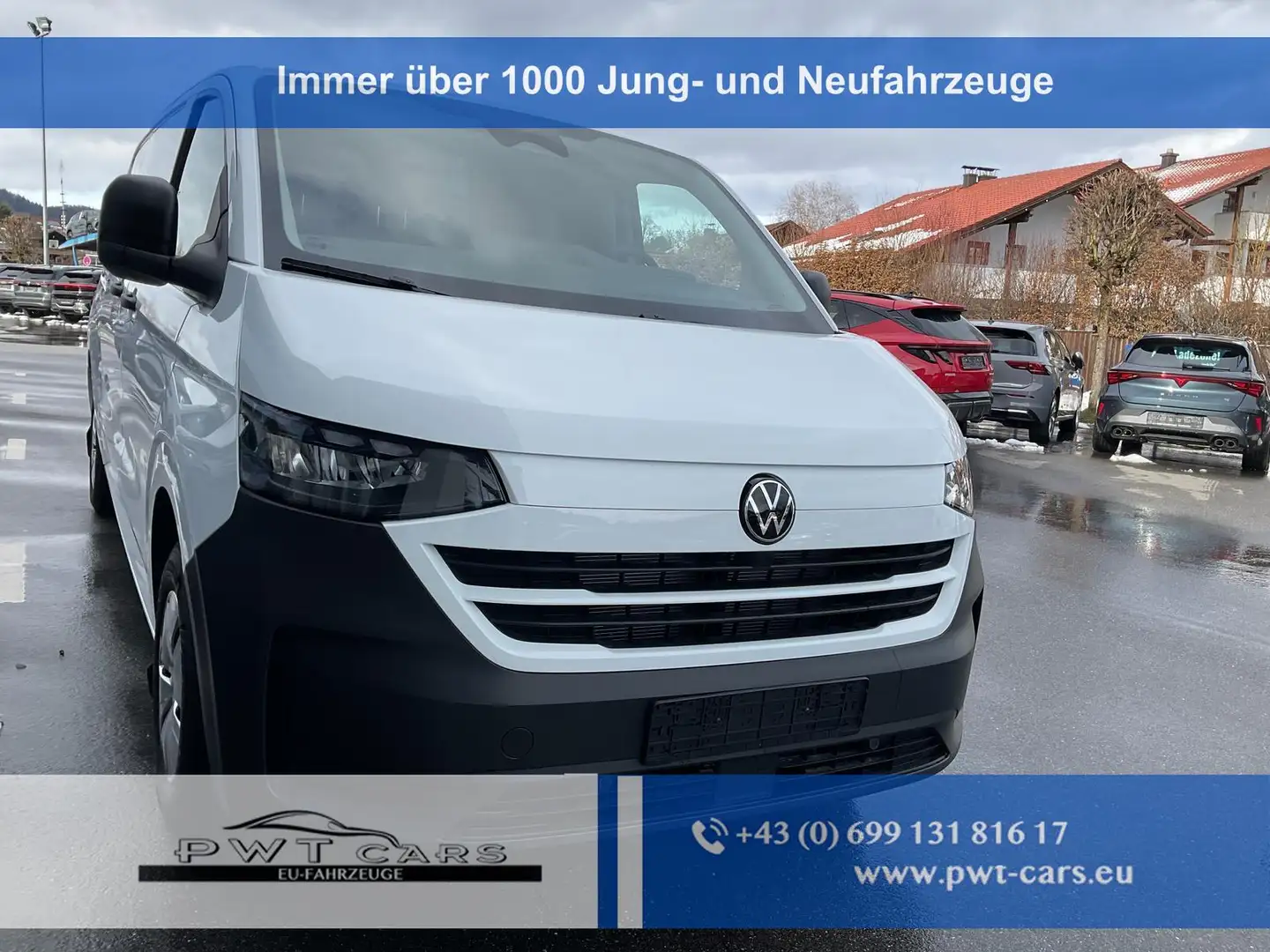 Volkswagen T7 Transporter Kastenwagen 2.0 TDI 125 kW LR DSG Kasten, Kamer... Weiß - 1