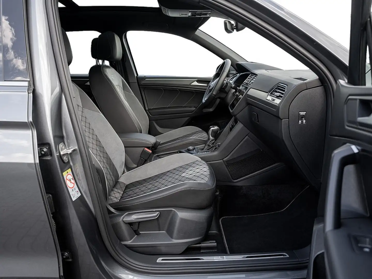 Volkswagen Tiguan Allspace 2.0 TSI R-Line 4M DSG AHK Nav Grau - 2