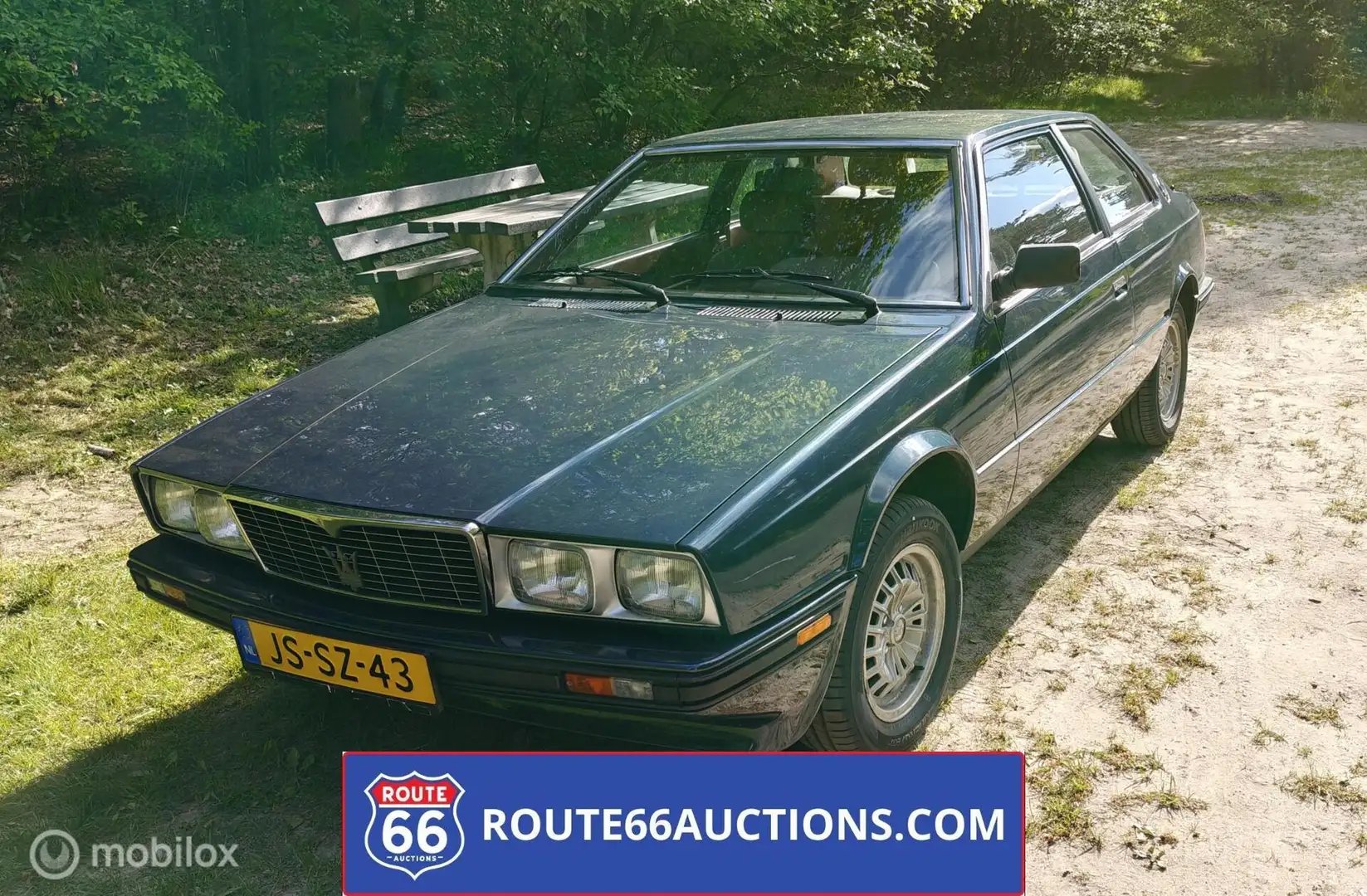 Maserati Biturbo 1983 | Route 66 auctions Blauw - 1