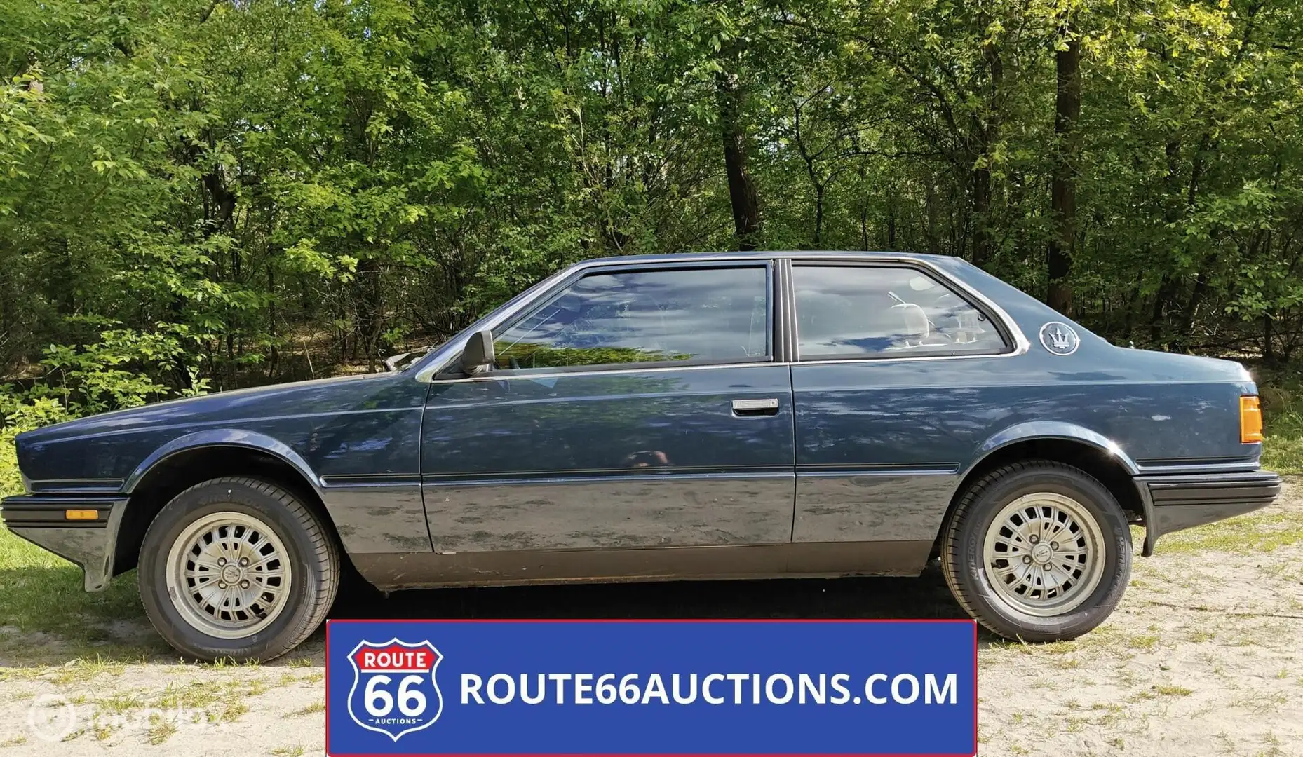 Maserati Biturbo 1983 | Route 66 auctions Blauw - 2