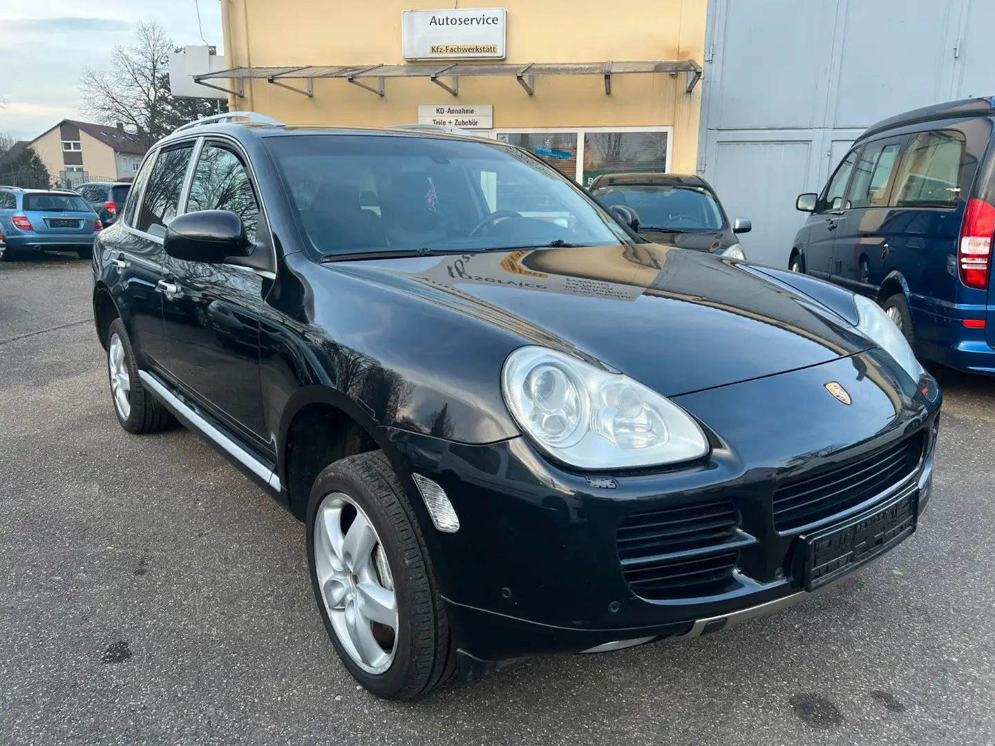 Porsche Cayenne S *V8*Motor und Getriebe laufen gut.* Fekete - 1
