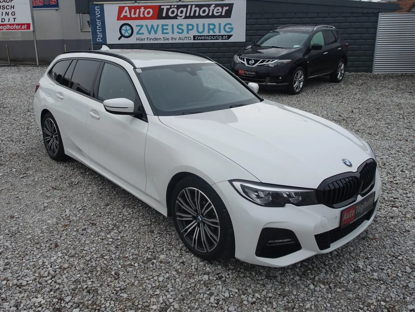 BMW 318 d Aut. M Sport-Paket ,LED,SHZG,1.Besitz,Garantie! Weiß - 1