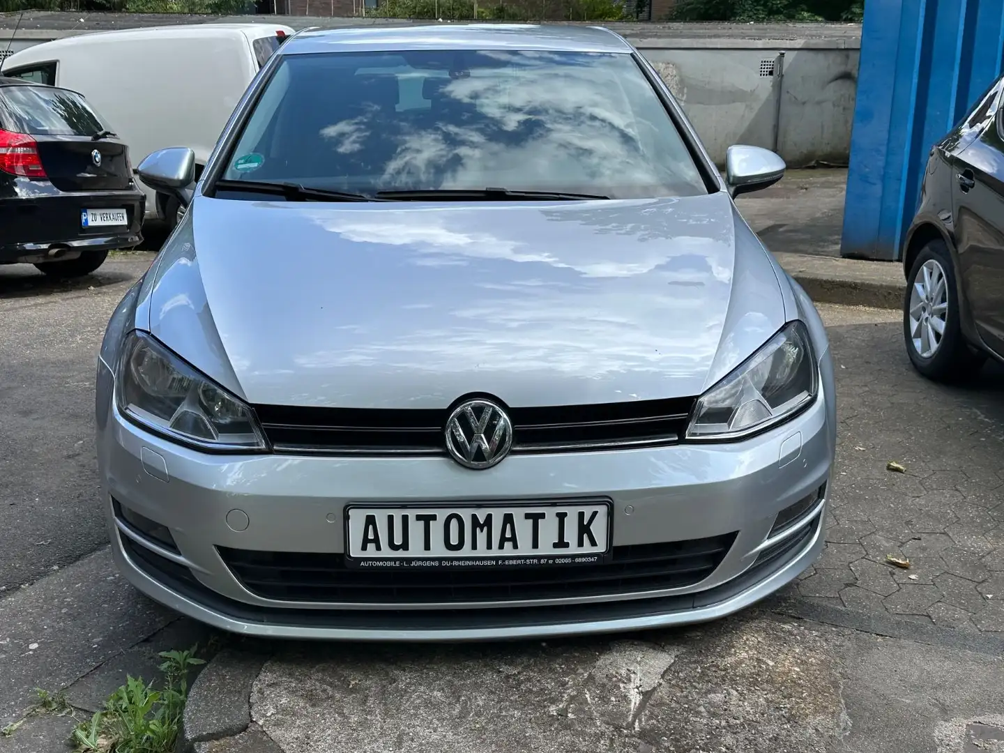 Volkswagen Golf VII Lim. Cup BMT-Automatik-Navi-Klima Silber - 2