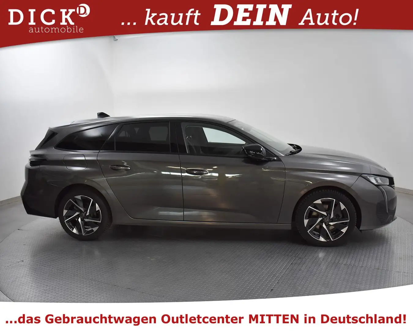 Peugeot 308 SW 1.5d Allure Pack VIRTU+360+NAVI+LEDER+LED Grau - 2
