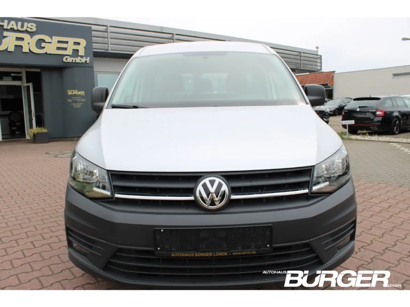 Volkswagen Caddy Maxi Kombi 2.0 TDI Navi BT Tempomat Notbremsass. T Silber - 2