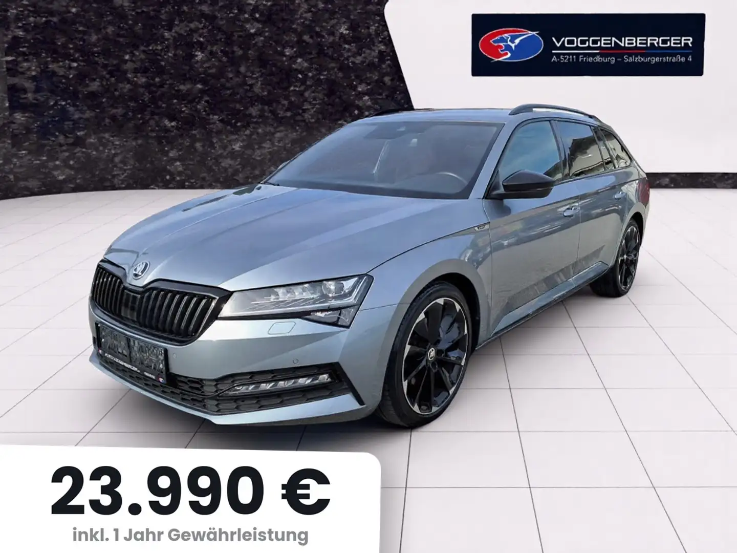 Skoda Superb Kombi Sportline DSG ACC*SH*el.Heckklappe*... Grau - 1
