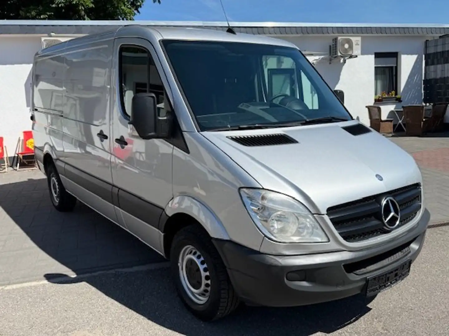 Mercedes-Benz Sprinter 313/314/316 CDI Lang LKW-Kasten Klima Euro-5 Argent - 2