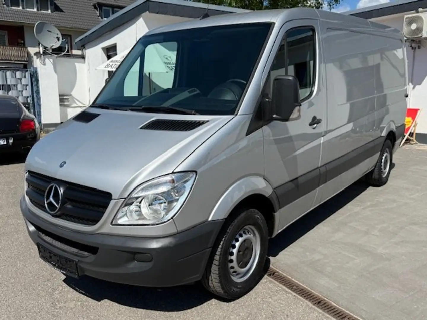 Mercedes-Benz Sprinter 313/314/316 CDI Lang LKW-Kasten Klima Euro-5 Argent - 1