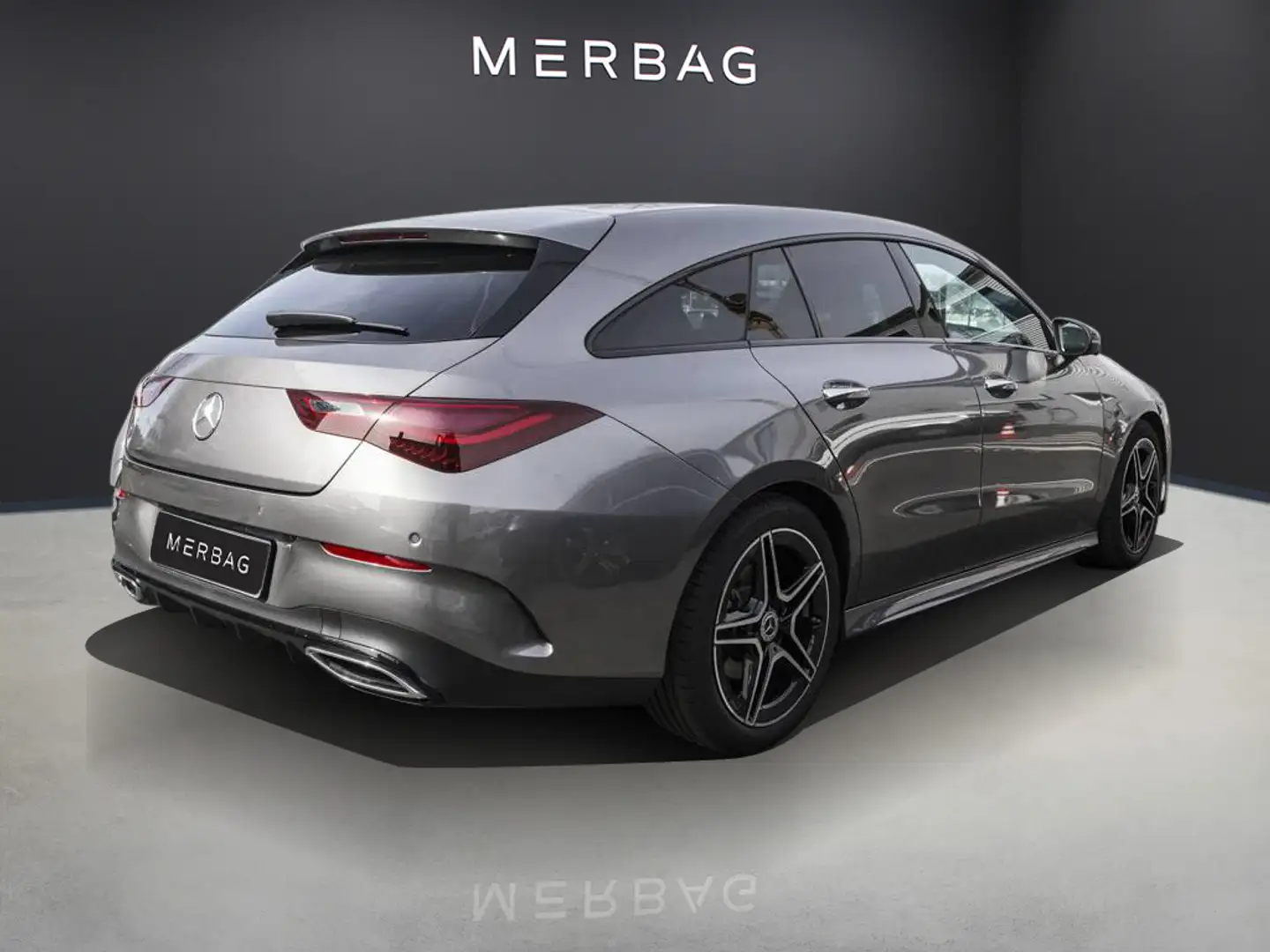 Mercedes-Benz CLA 180 SB AMG-LINE PREMIUM STH. AHK BURMESTER Grigio - 2