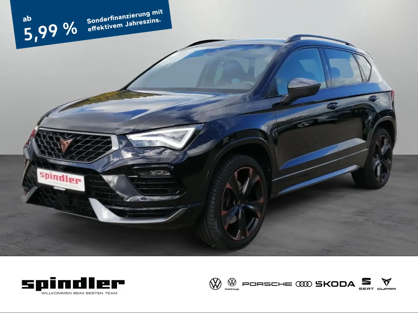 CUPRA Ateca 2.0 TSI 4Drive DSG Navi Beats RFK LED 19" Schwarz - 1