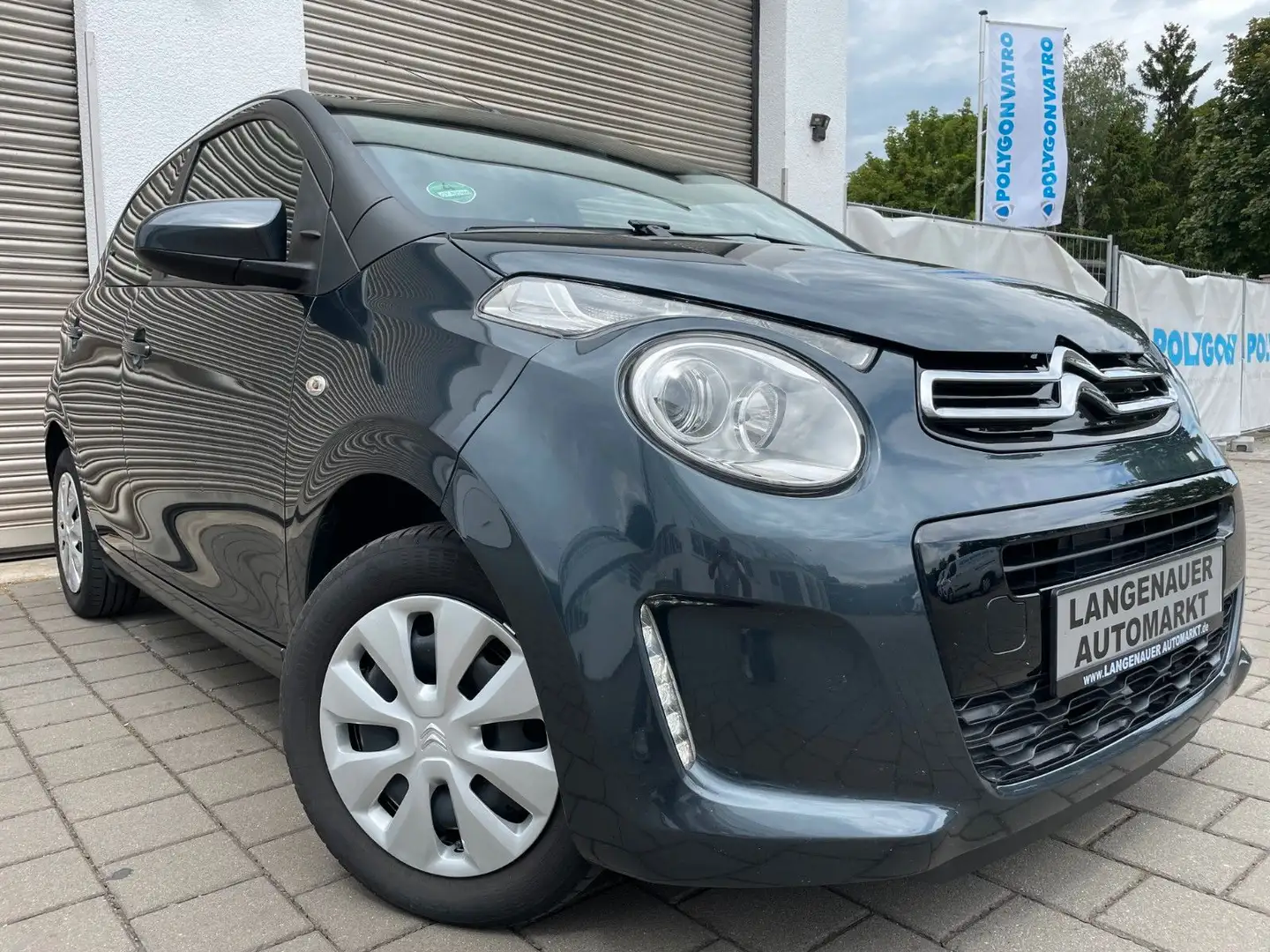 Citroen C1 Feel-Aus 1.Hand"Klima"Tempom"AUX"8 fach"Eu-6 Grau - 1