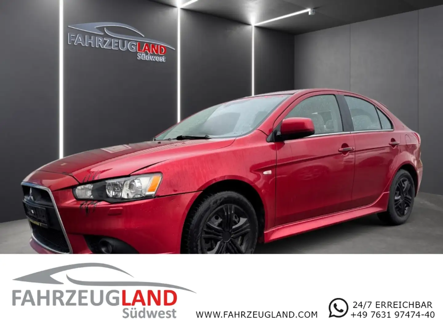 Mitsubishi Lancer Sportback 1.8 DI-D+ Bi-Xenon Dyn. Kurvenlicht Klim Red - 1