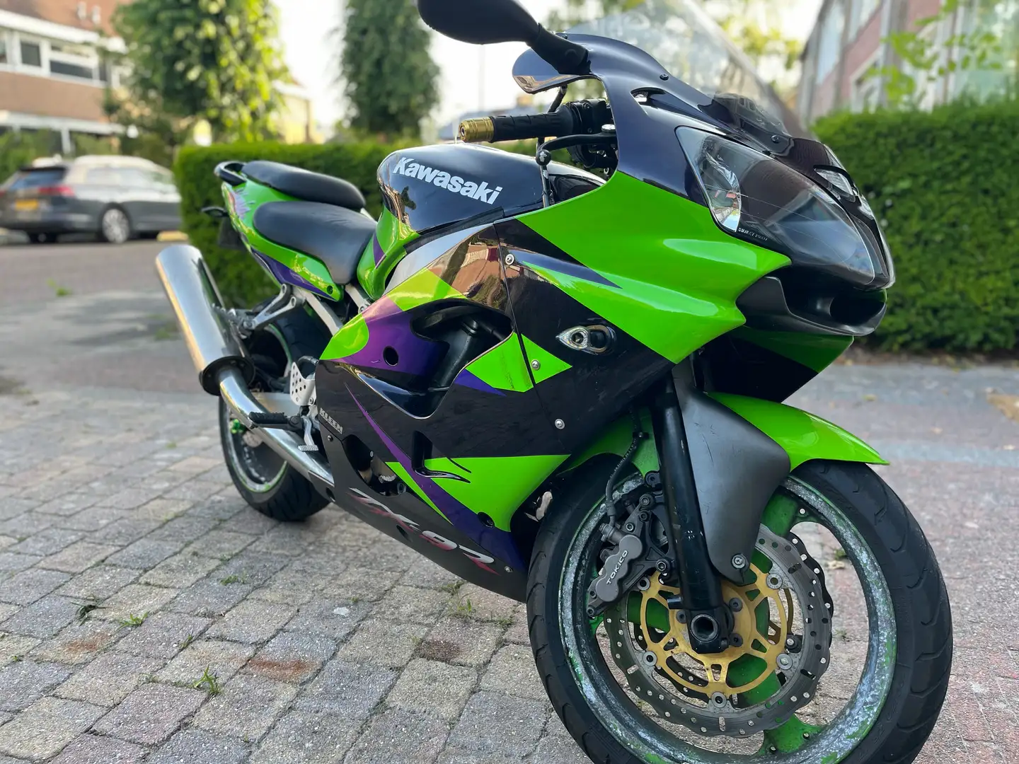 Kawasaki Ninja ZX-9R Zx9-r Green - 1