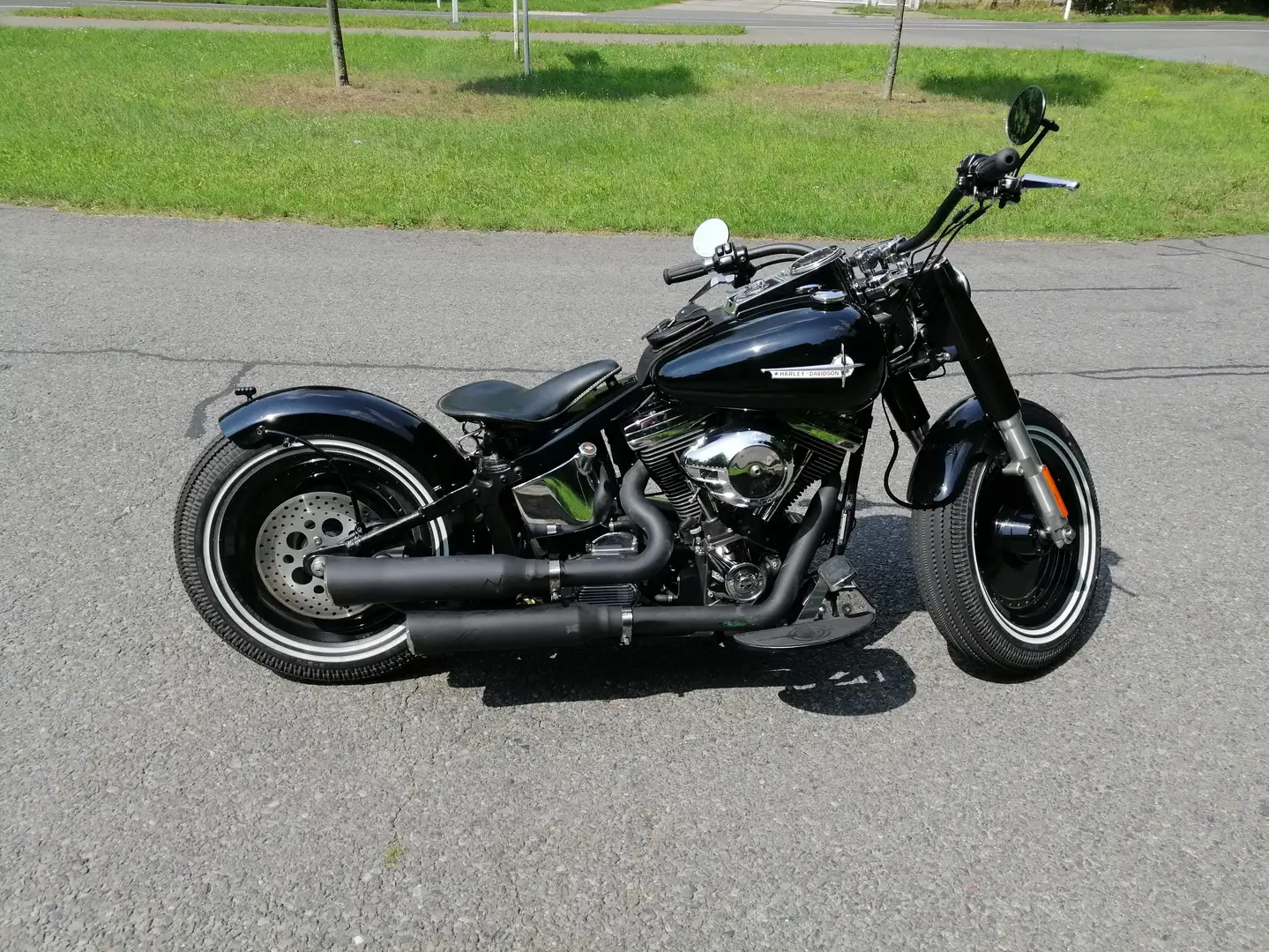 Harley-Davidson Fat Boy Schwarz - 1