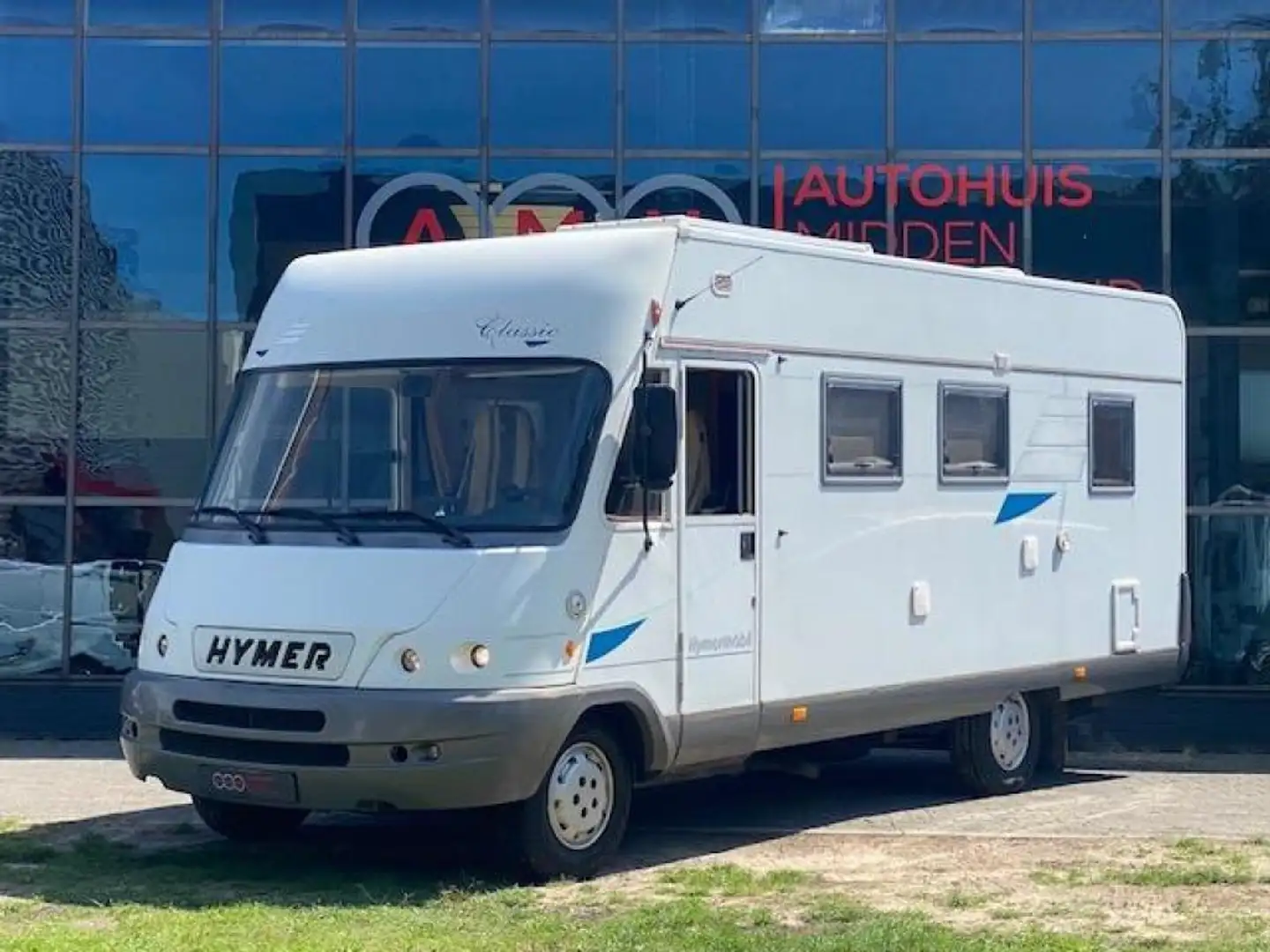 Sonstige Marken Hymer B655 airco draaistoelen vastbe Weiß - 1