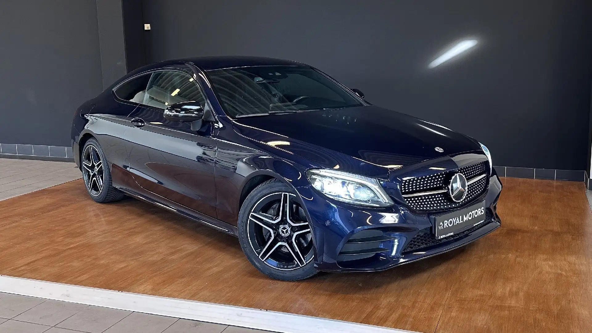 Mercedes-Benz C 220 C-Coupe AMG Blau - 1