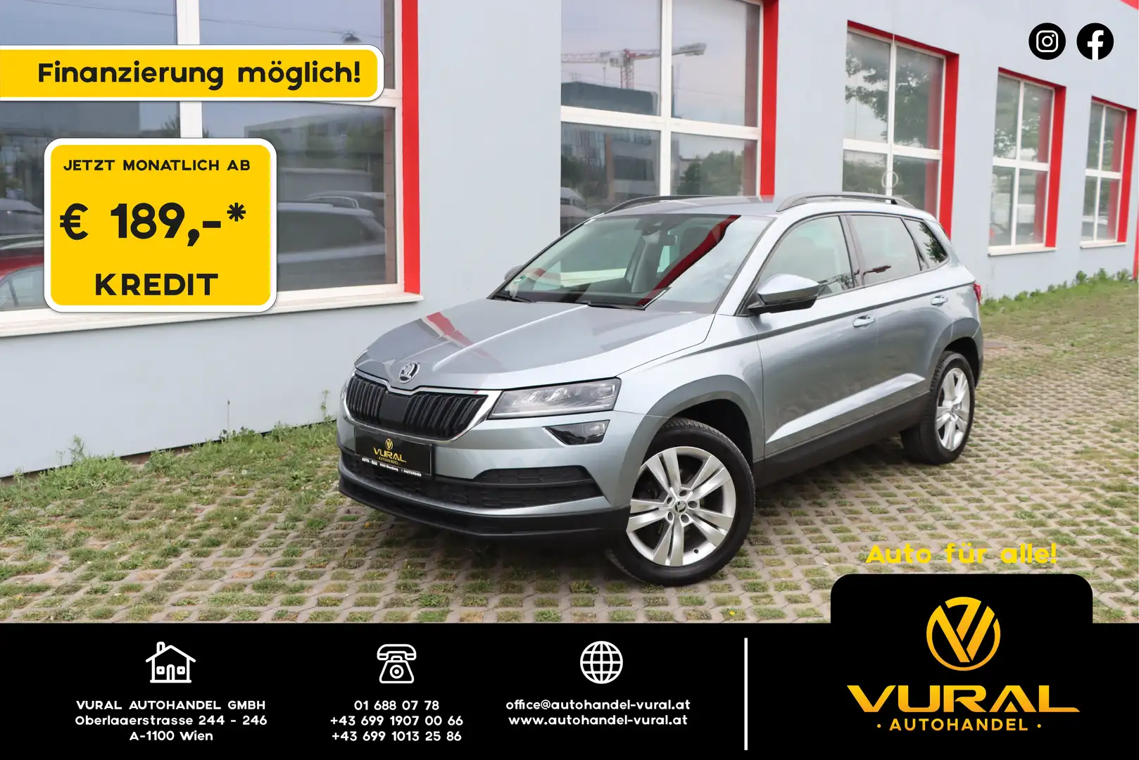 Skoda Karoq Style | Sportsitze | LED | NAVI | Bremsassistent| Grau - 1