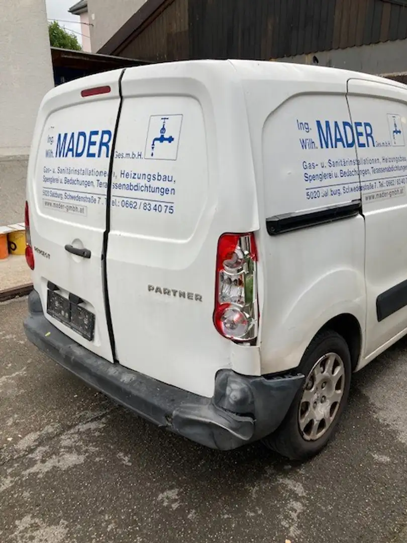 Peugeot Partner Partner Weiß - 2
