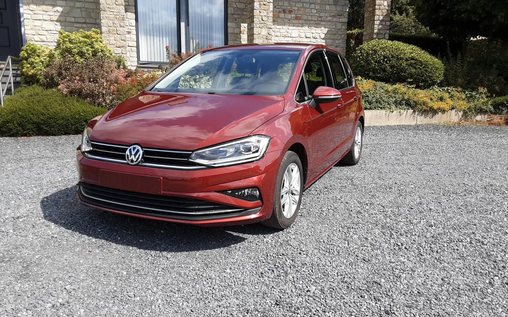 Volkswagen Golf Sportsvan Rojo - 1