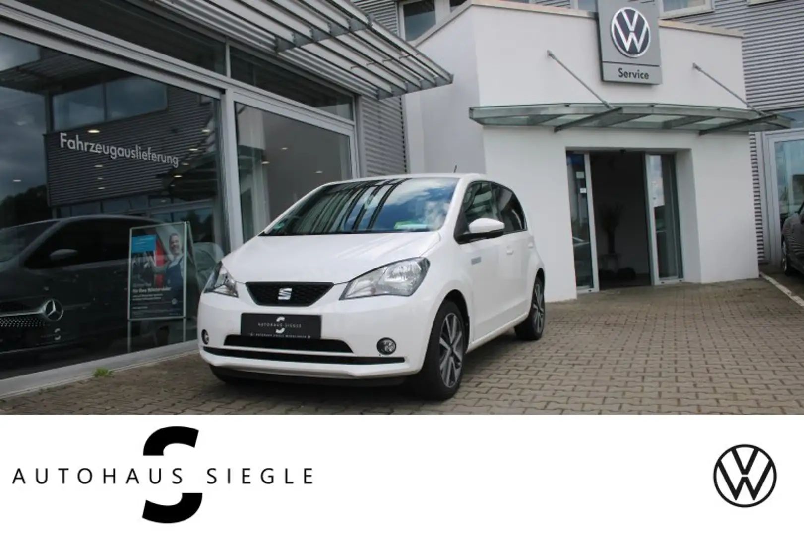 SEAT Mii electric Plus 5-Türen CCS Parktronic Tempomat Sitz Weiß - 1
