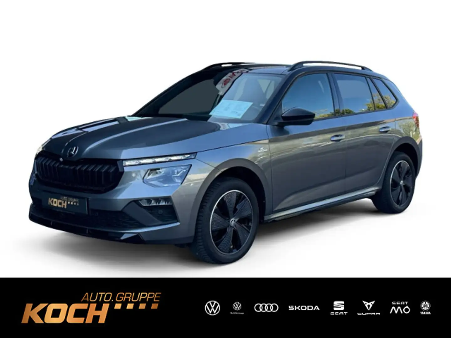 Skoda Kamiq Monte Carlo 1.0 TSI DSG *NAVI*PANODACH*ACC Grijs - 1