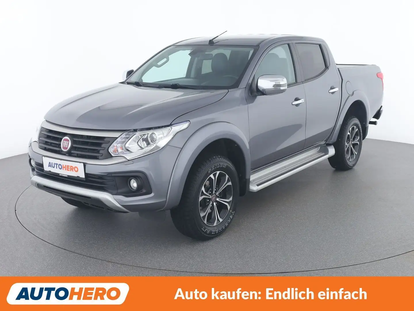 Fiat Fullback 2.4 JTD Double Cab Cross Plus Silber - 1